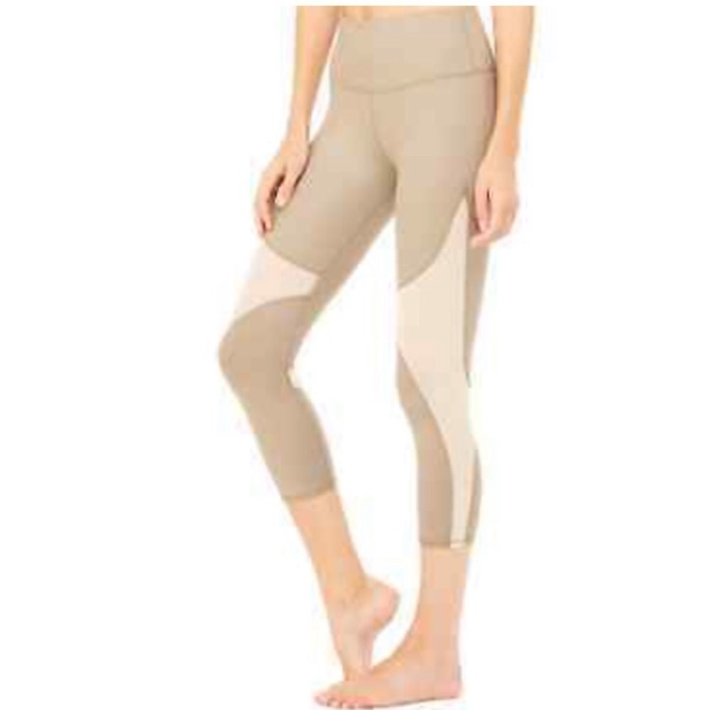 alo yoga high waist coast Capri leggings womens